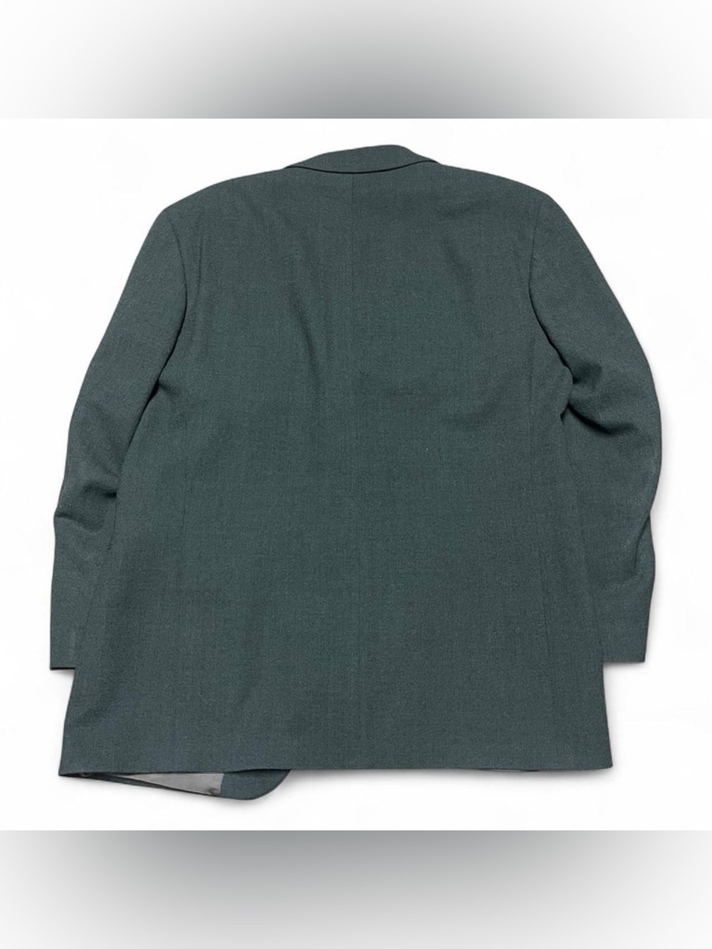 Hugo Boss Blazer Sport Coat Mens 40 R 100% Virgin Wool Dark Green Jacket - Picture 5 of 9